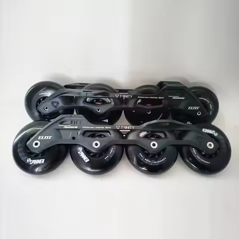 Original Powerslide NEXT Trinity Frame with Wheels 4x80mm Base Inline Skates Frames 80mm Wheel ABEC 