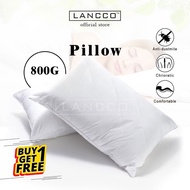 LANCCO FREE BUY 1 FREE 1 Economic Polyester Fluffy Pillow For Home Use in Bedroom