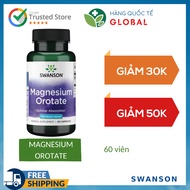 [DATE 7/2026] SWANSON MAGNESIUM OROTATE 60 viên Hỗ trợ hấp thụ chất cho người lớn