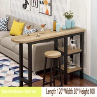 Bar Table High Bar Stool Dining Table Simple Bar Table Narrow Table Bedroom
