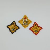 Embossed Embroidery Pin Alumni STTD Embossed Logo Embroidered/ STTD Alumni Pin Embossed Embroidered 