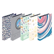 Elephant Brand File 2-Ring Printed Paper Cover Mixed Colors (1 File) 2 Ring File File Folder