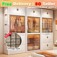 Novo Living Box Pro | 65/75cm Adult Foldable Wardrobe Cabinet Drawer Closet Organizer Clothes Rack B