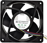 Cooling Fan for Protechnic MGT12024ZB-W38 DC24V 1.62A 4PIN 4Lines