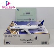 NG Models 79008 1: 400 United Airlines B737-900 N66828 Metal Model