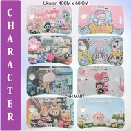 Children's study table measuring 60Cm x 40 Cm - Cute Character Folding Study Table + Plus Bubble