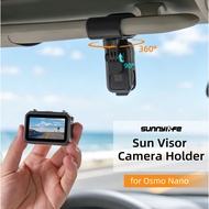 for DJI Osmo Nano rabbit cage bracket for DJI Osmo Nano car sun visor clip bracket for DJI Osmo Nano