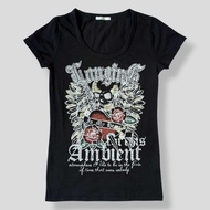 Japanese Culots Band Tee-esque Statement Graphic Shirt | 90s Y2K Grunge Alt Harajuku