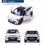 [Welly] KIA EV3 GT-Line Diecast Toy Car 1:38 White – Pull Back Action, Openable Doors, Collectible M