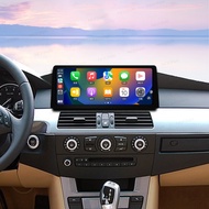 12.3 Inch For BMW 5 Series E60 E61 M5 M6 2005-2008 Android Player DSP Carplay Android Auto touch 4G