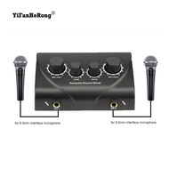 Karaoke Sound Mixer Professional Audio System Portable Mini Digital Audio Sound Karaoke Machine Mixer System Karaoke Pla