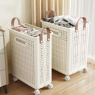 SF_ Folding Laundry Basket Multifunctional Dirty Clothes Basket Household Large-Capacity Storage  Ba