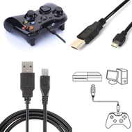 Black micro usb charging data cable cord for playstation 4 ps4 controller