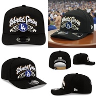 AA Quality New Era Los Angeles Dodgers 9SEVENTY Adjustable Baseball Cap, Black, Outdoor Sunshade, Sp