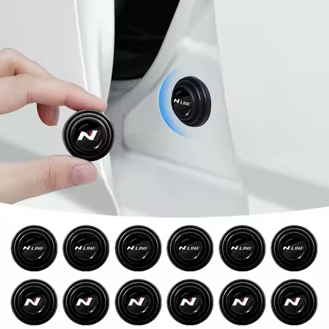1/2/4pcs Car Door Anti-collision Shock Silicone Pad Stickers ﻿For Hyundai Sonata i30 i20 Tucson Elan