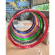 CODE S77Q Vrossi ring 17 rims, custom milling slot, complete color