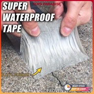 [Malaysia Stock]Aluminum Foil Tape Butyl Waterproof Tape Wall Crack WaterproofAnti Leakage Adhesive 