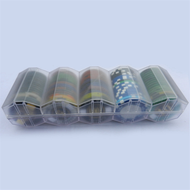 【 LCG5】-2X Poker Chip Case Casino Poker Chip Carrier Game Chip Storage Box Poker Chip Compartments B