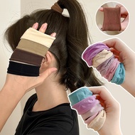 5Pcs High Elastic Seamless Wide Hair Rope - Traceless Ponytail Holder Hair Loop - for Women Girls - 