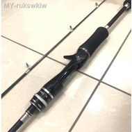 lauch promo 6 Kaki Joran Pancing Ikan Carbon Fishing Rod 180cm also got Abu Garcia Black Max Lemax X