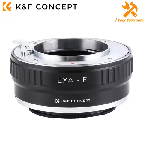 K&F CONCEPT for EXA-NEX Lens Mount Adapter Ring For EXAKTA EXA Mount Lens to Sony E NEX NEX7 A7 A9 A