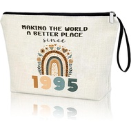 30th Birthday Gifts for Women 1995 Year Gifts Idea 30th Birthday Decoration Makeup Bag 30-Year-Old C