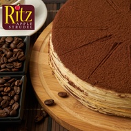 Tiramisu Mille Crepe Cake 8-Inch