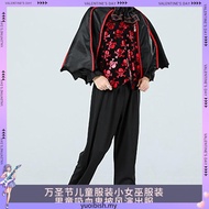 Halloween Ghost Bride Girls Long Dress with Lace Bandage Tulle Kid Corpse Ghost Costume for Purim Ca