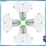 4 Pcs Ceiling Light Splitter Bulb Socket Holder 7.50X7.50X3.80CM White