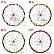 Rt Mountain Bike Wheel Set Sticker Reflective Sticker Blade Ring Sticker Bicycle Reflective Wheel Se