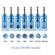 10PCS Dermapen M8S/A8S/A9/A11 Manufacturer Derma pen Needles Cartridges MTS Needle Dr pen M8S/A8S/A9