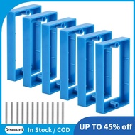 6 Pcs 1/2inch Single Gang Receptacle Outlet Box Extenders, with Screws, Electrical Outlet Extender f