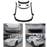 Model 3 HL包圍套件 頭唇 側裙 尾唇 尾翼 貼膜 Tesla model3