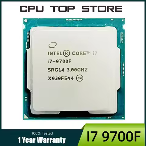 Intel Core i7 9700F 3.0GHz 8-Core 8-Thread CPU Processor 12M 65W PC Desktop LGA 1151