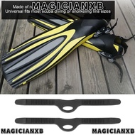 MAGICIANXB Swimming Fin Strap, Elastic Durable Flippers Fin Strap, Adjustable Rubber Fin Flippers St
