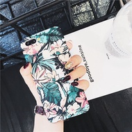 Phone Case for OPPO R15 pro R11 R11S plus Cover Fundas Retro Flower Floral Plants Leaves Matte Hard