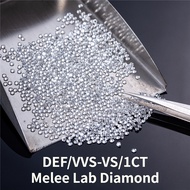Messi Jewelry DEF VVS-VS Top Melee Lab Grown Diamonds 0.9mm - 3mm 1CT HPHT Full Cut Little Diamond W