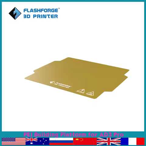 FLASHFORGE PEI Magnetic and Flexible Build Plate for Adventurer 3 Pro 3d Printer Parts Spare Replace