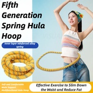 Silent Spring Hula Hoop Soft Hula Hoop Portable Polyester Soft Body Hula Hoop Weight Loss Hula Hoop 