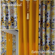 3in1 Eutopia Design Curtain sets KRETONA Printed and KATRINA Plain