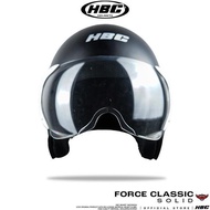 BOOM SALE HBC Helmet CLASSICO SOLIDForce Retro Half Face Helmet SNI Original
