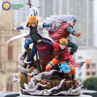 Naruto Bonds Fate Uzumaki Naruto Jiraiya Tsunade Minato GK Large Statue Figurine Ornament