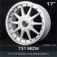 AD 17 inch 7.5JJ 4X100 4X114.3 ET40 ORI CAR SPORT RIMS WHEELS 731