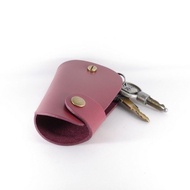 卡夫卡 寛版鑰匙包 /酒紅