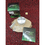 Sonic Piston CK 58-62 Mm 13 Bolt 4 Valves (Convex Head Shape) For W125 3 Strokes And 5 Original Valv