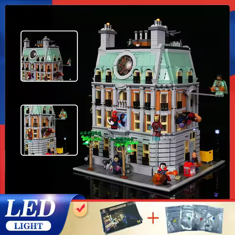 Advanced DIY Led Light Kit For Lego 76218 Sanctum Sanctorum (Only Led Light,Without Blocks Model) Hi