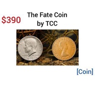 觀眾簽名硬幤融合🔥 The Fate Coin by TCC 魔術 魔術道具 硬幤 硬幤魔術 Magic Magic props Coin Magic Coin