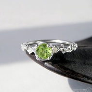 橄欖石 戒指 / Peridot Botanical Ring l