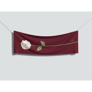 Shawl/Hijab Minimal Floral Design