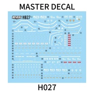 20260705 DALIN DL / MASTER Water Slide Decal Suitable for H027 HG 1/144 Gouf Custom (No figure, no m